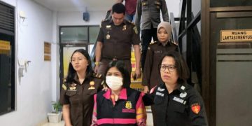 Manjur Ginting Istri Terdakwa Korupsi Pendistribusian Pupuk Subsidi di Tetapkan Sebagai Tersangka