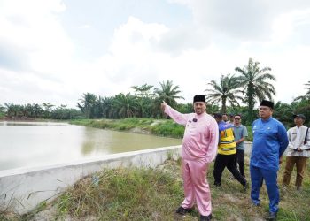 Bupati Batu Bara Tinjau Bendungan, Pastikan Irigasi Berfungsi Optimal untuk Ketahanan Pangan