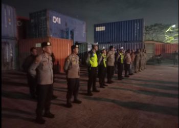 Sat Samapta Polres Pelabuhan Belawan Gelar Patroli Gabungan