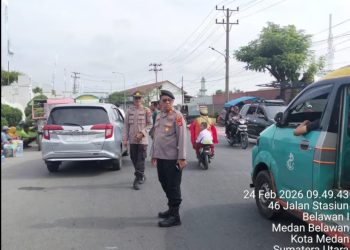 Polres Pelabuhan Belawan Laksanakan Patroli Presisi, Jaga Keamanan dan Ketertiban Masyarakat