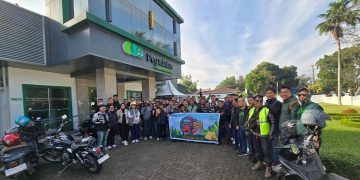 Sambut HUT ke-125 Pegadaian Motorcycle Club Gelar Sunmori Medan–Sibolangit